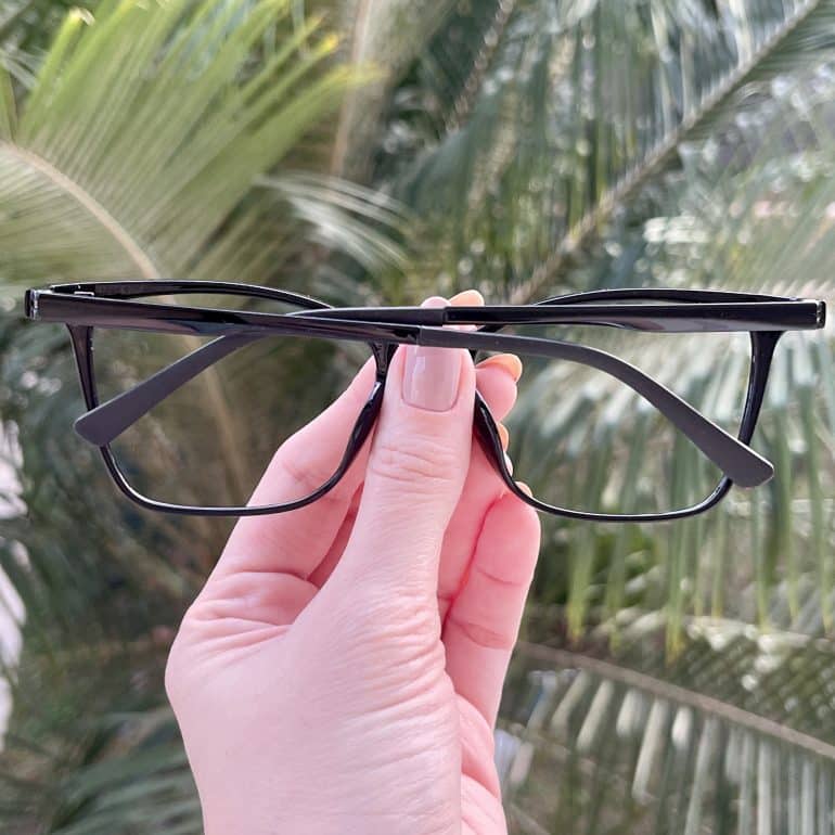 safine com br oculos 3 em 1 clip on retangular preto vivi 6