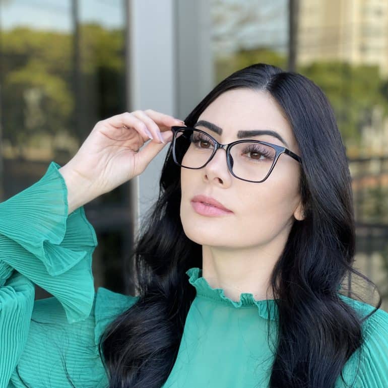 safine com br oculos 3 em 1 clip on retangular preto vivi