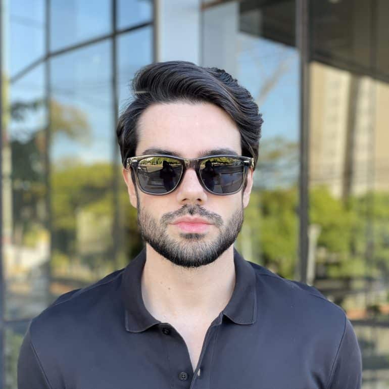 safine com br oculos de sol masculino quadrado cinza transparente inacio 2