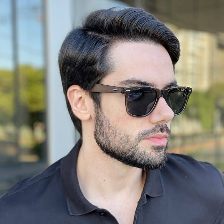 safine com br oculos de sol masculino quadrado cinza transparente inacio 3