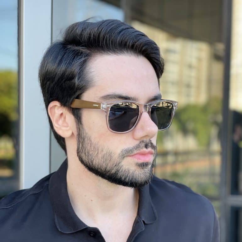 safine com br oculos de sol masculino quadrado transparente inacio 3