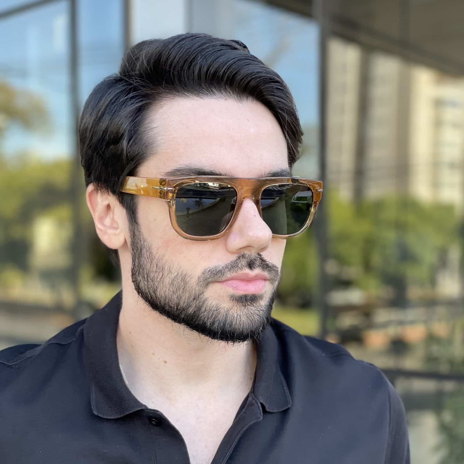 safine com br oculos de sol masculino quadrado marrom transparente roni 3 safine com br oculos de sol masculino quadrado marrom transparente roni 3