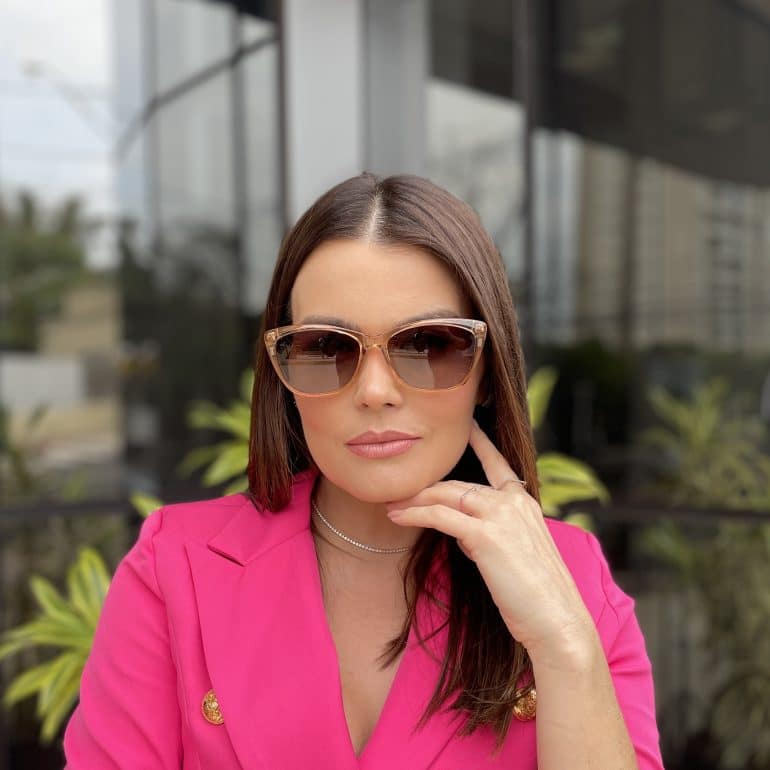 safine com br oculos 2 em 1 clip on gatinho dourado transparente anaelise 4