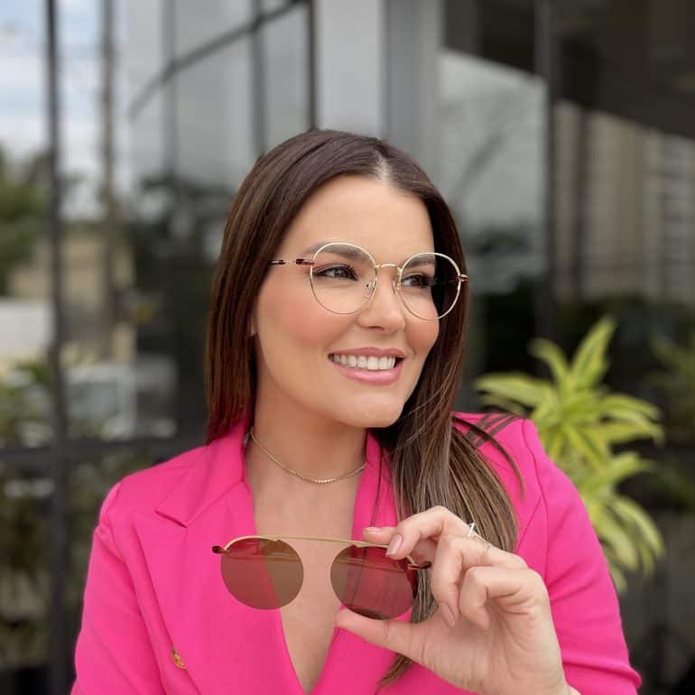 safine com br oculos 2 em 1 clip on redondo marrom cecilia 4