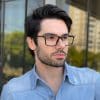 Óculos de Grau Masculino Retangular Preto Rodolfo 1