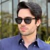 Óculos de Sol Masculino Quadrado Preto André 1