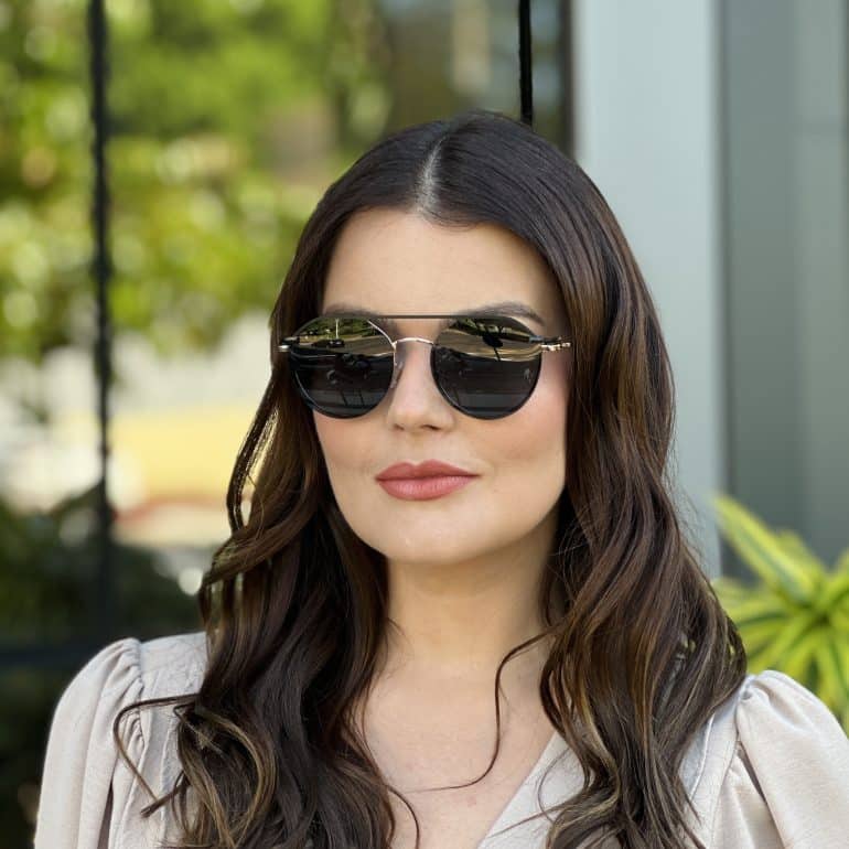 safine com br oculos 2 em 1 clip on feminino hexagonal preto com dourado maisa 5