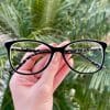 safine com br oculos de grau feminino em acetato gatinho preto jade 5