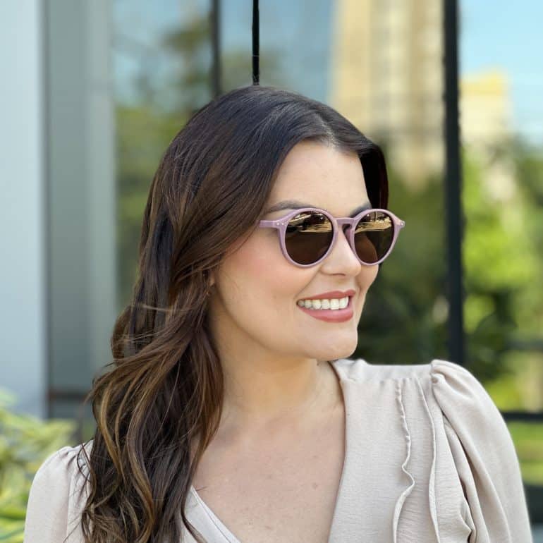 safine com br oculos de sol feminino redondo rosa laila 1