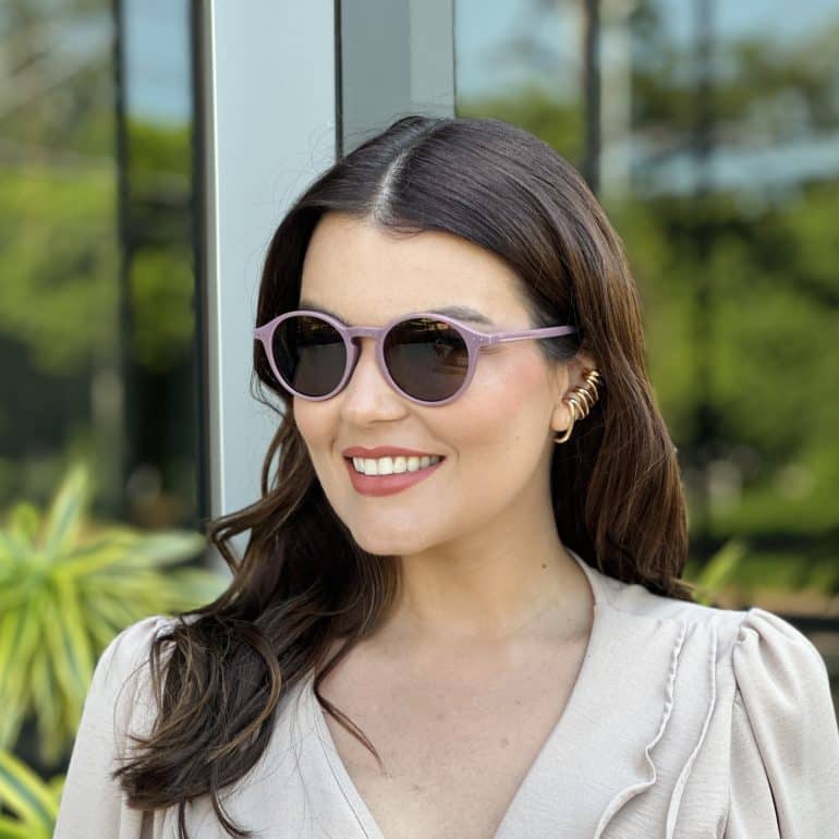 safine com br oculos de sol feminino redondo rosa laila 3