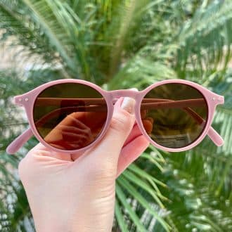 safine com br oculos de sol feminino redondo rosa laila