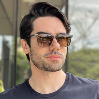 safine com br oculos de sol masculino quadrado azul pedro 4