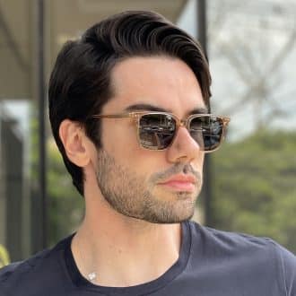 safine com br oculos de sol masculino quadrado marrom pedro 2