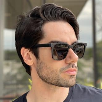 safine com br oculos de sol masculino quadrado preto e azul tony 6