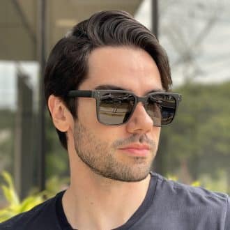 safine com br oculos de sol masculino quadrado preto e cinza tony 2