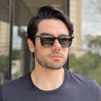 safine com br oculos de sol masculino quadrado preto pedro 4