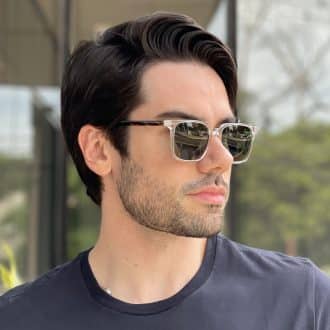 safine com br oculos de sol masculino quadrado transparente pedro 2