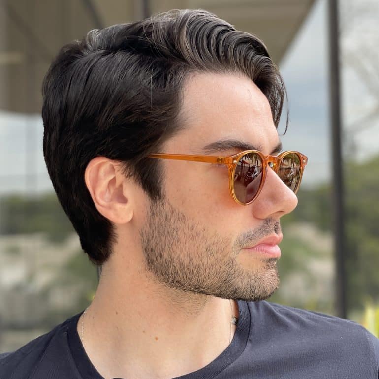 safine com br oculos de sol masculino redondo caramelo filippo 1