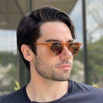 safine com br oculos de sol masculino redondo caramelo filippo 2