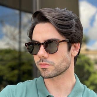 safine com br oculos de sol masculino redondo tartaruga guilherme