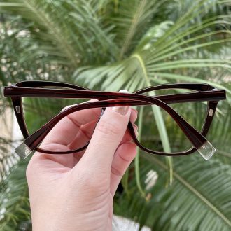 safine com br oculos feminino 2 em 1 clip on gatinho marrom tayla 7