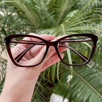 safine com br oculos feminino 2 em 1 clip on gatinho marrom tayla 8