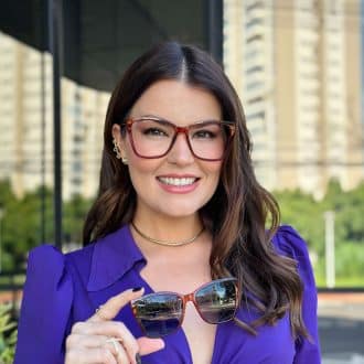 safine com br oculos 2 em 1 clip on gatinho marrom transparente ana