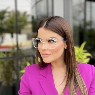 safine com br oculos de grau feminino gatinho transparente iasmin 1
