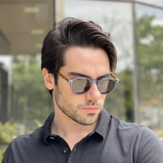 safine com br oculos de sol masculino redondo azul vicente 1