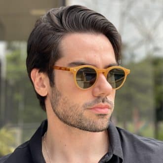 safine com br oculos de sol masculino redondo caramelo vicente 2