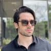 safine com br oculos de sol masculino redondo tartaruga benjamin