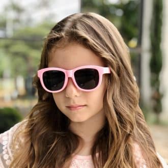 safine com br oculos infantil de sol quadrado rosa belly