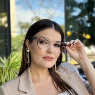 safine com br oculos 2 em 1 clip on gatinho marrom e transparente alana 3