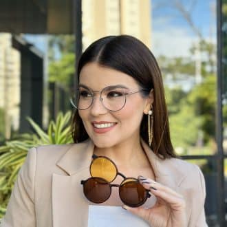 safine com br oculos 3 em 1 clip on feminino redondo tartaruga lolo 1
