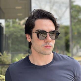 safine com br oculos 3 em 1 clip on masculino redondo grafite gui 6