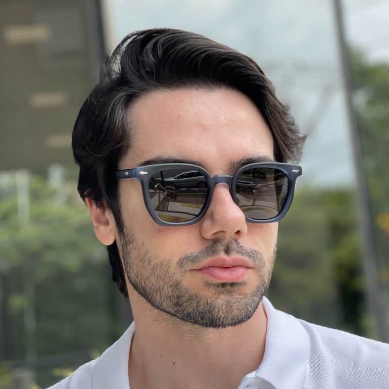 safine com br oculos de sol masculino quadrado azul max 2