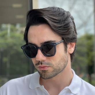 safine com br oculos de sol masculino quadrado azul max 3
