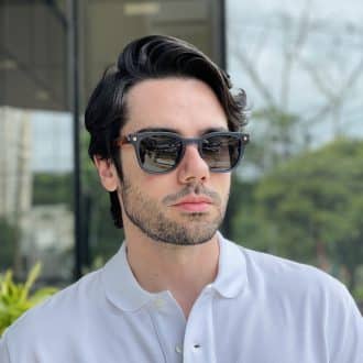 safine com br oculos de sol masculino quadrado azul ravi 2