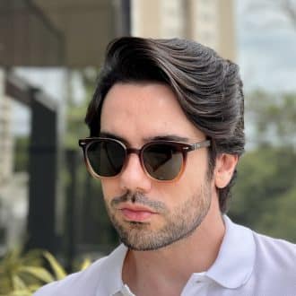safine com br oculos de sol masculino quadrado marrom max 2