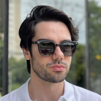 safine com br oculos de sol masculino quadrado preto e tartaruga max 3