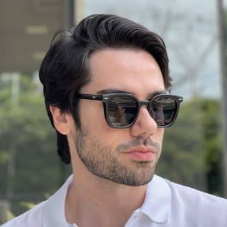 safine com br oculos de sol masculino quadrado preto max 2