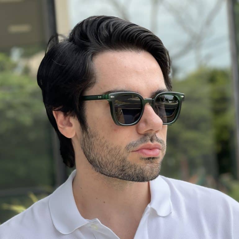 safine com br oculos de sol masculino quadrado verde max 3