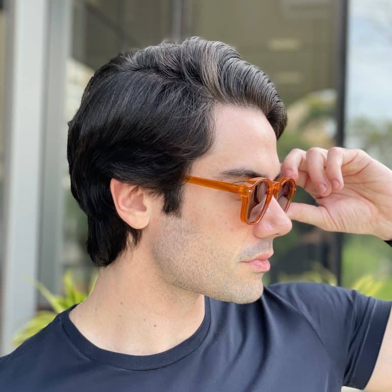 safine com br oculos de sol masculino redondo caramelo miguel 1