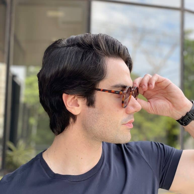 safine com br oculos de sol masculino redondo tartaruga raul 1