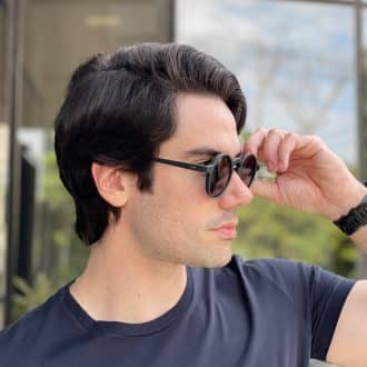 safine com br oculos de sol masculino redondo verde raul 1