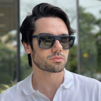 safine com br oculos de sol masculino retangular azul mauricio 3