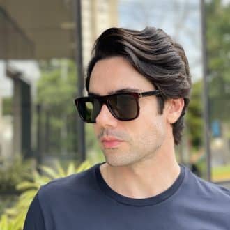 safine com br oculos de sol masculino retangular marrom mauricio 1