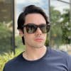 safine com br oculos de sol masculino retangular marrom mauricio