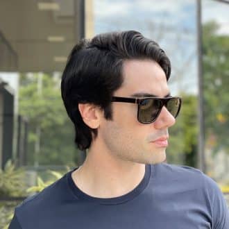 safine com br oculos de sol masculino retangular marrom mauricio 3