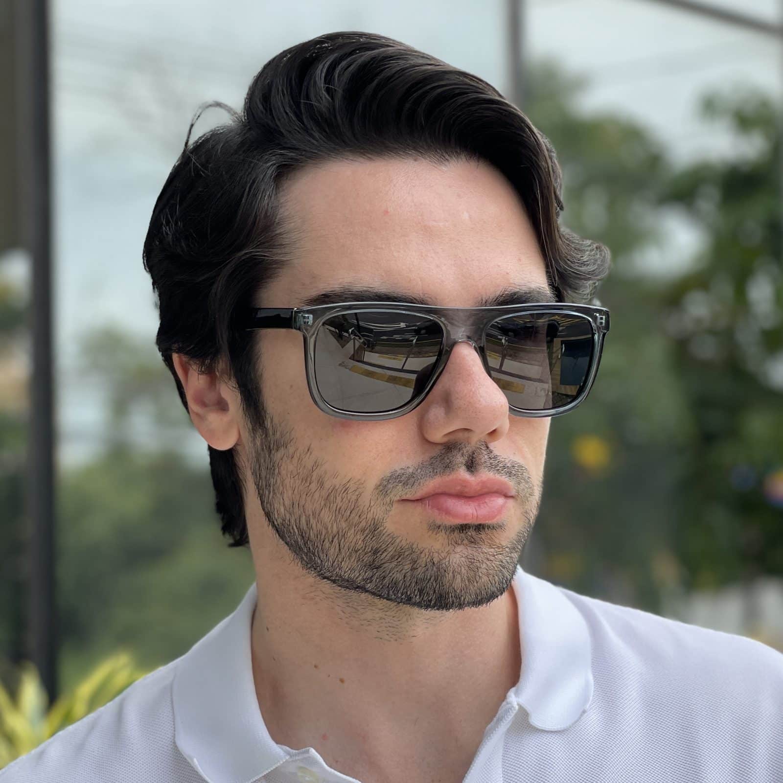 safine com br oculos de sol masculino retangular verde mauricio 1 safine com br oculos de sol masculino retangular verde mauricio 1